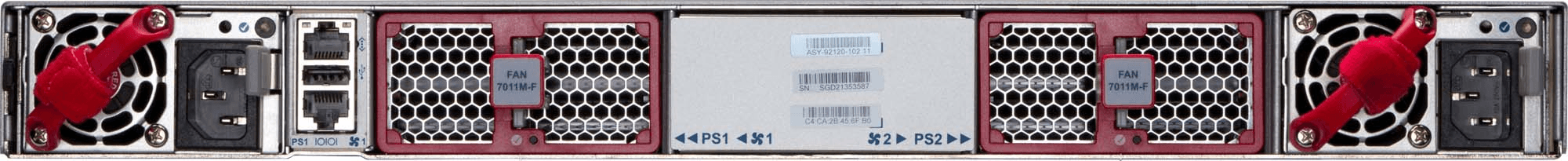 DCS-7280SR3E-40YC6 rear