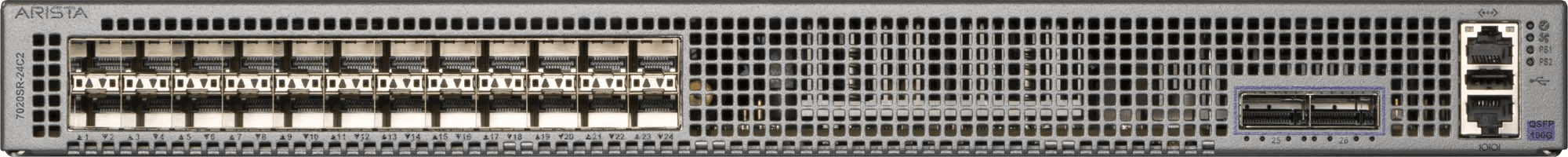 DCS-7020SR-24C2 front