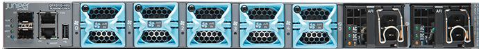 QFX5110-48S-DC-AFO rear